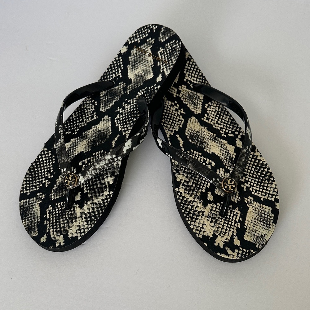 Tory Burch Snakeskin Sandal